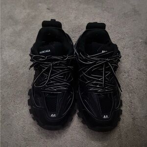 Balenciaga Men's Black Athletic Shoes